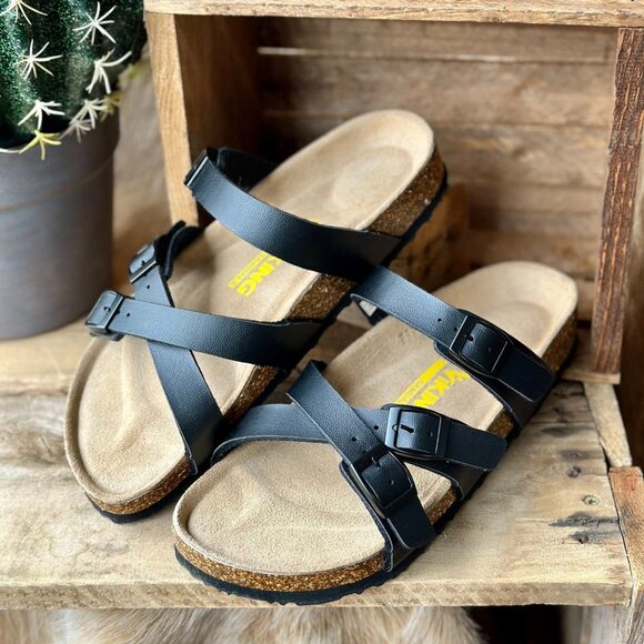 NWT Viking Veronica Sandals [Black] - Picture 1 of 5
